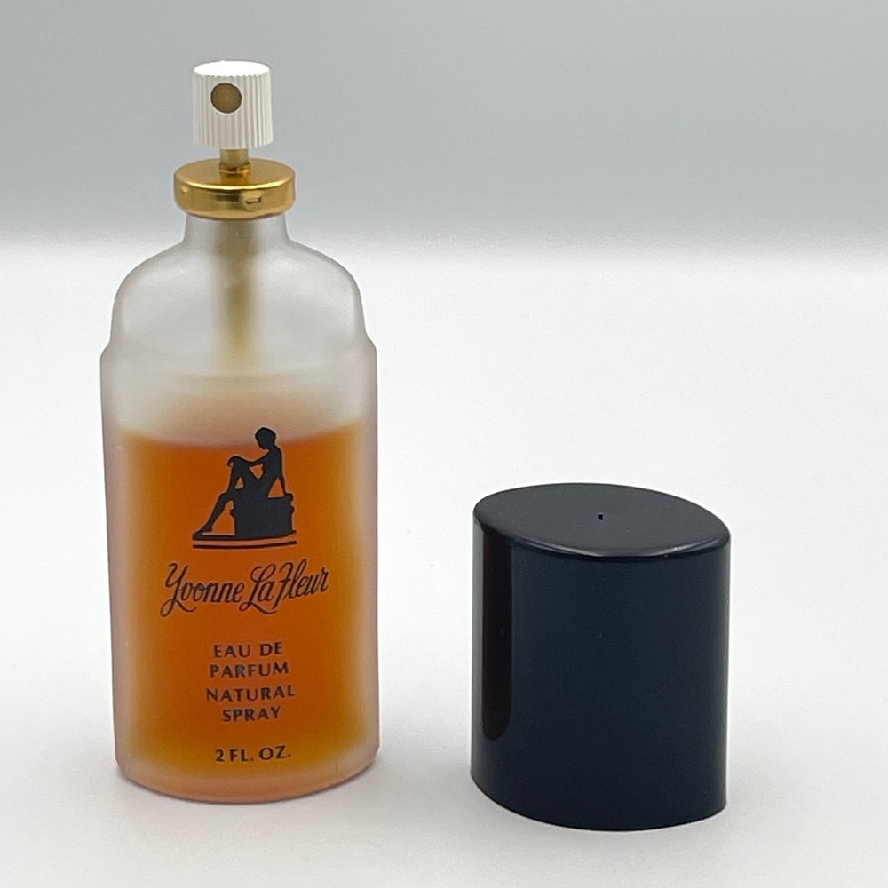 Vintage Yvonne LaFleur Eau De Parfum Natural Spray 2 Fl Oz Partial Bottle - Picture 5 of 7